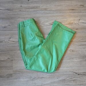 Shein Green Pleather Faux Leather Pants 6 M